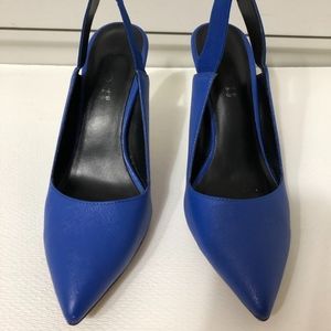 Aldo Toviel Slingback Pumps High Heel Shoes Blue